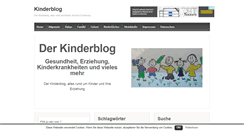 Desktop Screenshot of kinderblog.info